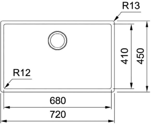 Мойка BXX 210-68 стоп-вент.