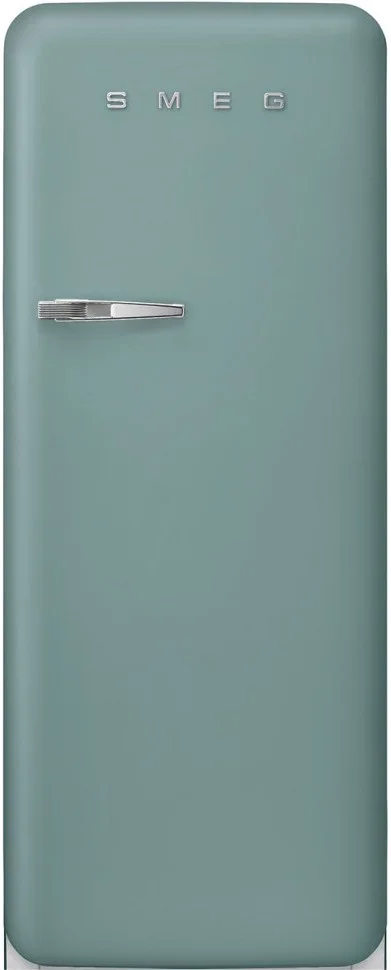 SMEG FAB28RDEG6 Отдельностоящий однодверный холодильник, стиль 50-х годов, 60 см, изумрудно-зеленый